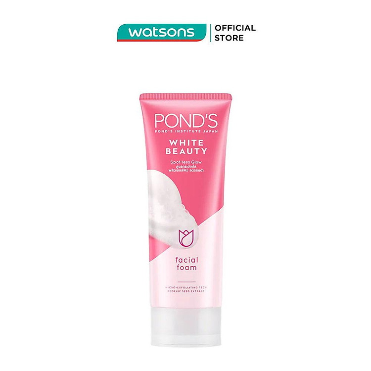Sữa Rửa Mặt Pond’S White Beauty Spot-less Glow Làm Sáng Da 100g