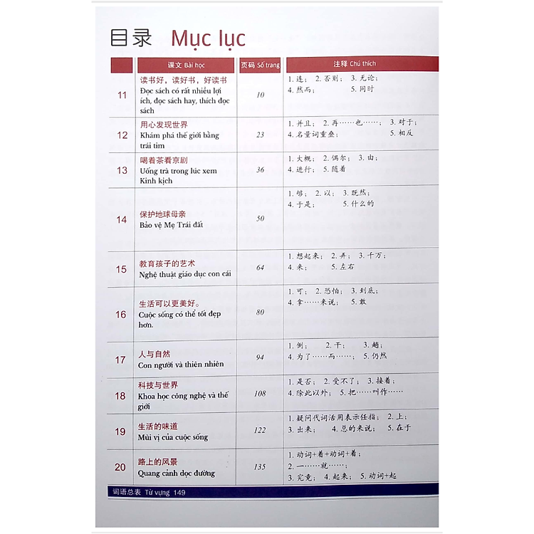 Giáo trình chuẩn HSK 4 - Tập 2 Bài Học - Ảnh 2