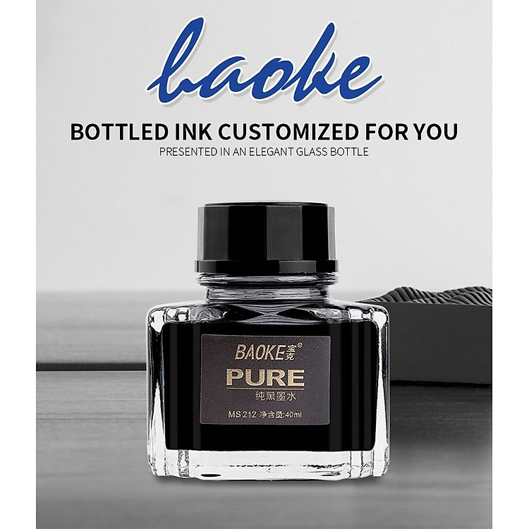 Mực Đen/Xanh Bút Máy BAOKE-MS211/MS212 - Ảnh 2