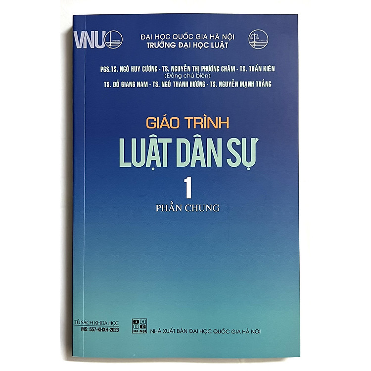 Giáo Trình Luật Dân Sự 1 (Phần Chung)
