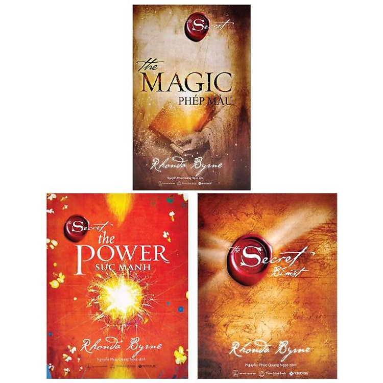Combo Sách The Secret - Bí Mật + The Power - Sức Mạnh + The Magic - Phép Màu (Bộ 3 Cuốn)