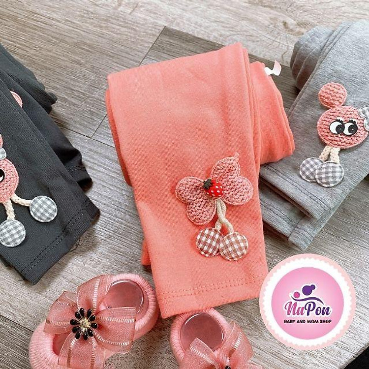 Quần Legging nơ bé gái xuất xịn, hàng cao cấp chất lượng miễn chê, bé nào cũng mê.