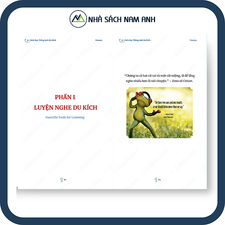 21 Cách Học Tiếng Anh Du Kích - FuSuSu (Song ngữ) - Ảnh 6