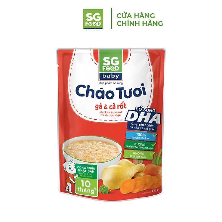 Nơi mua Combo 5 Cháo Tươi Baby SG Food Đảm bảo Ưu đãi - Hình ảnh 4