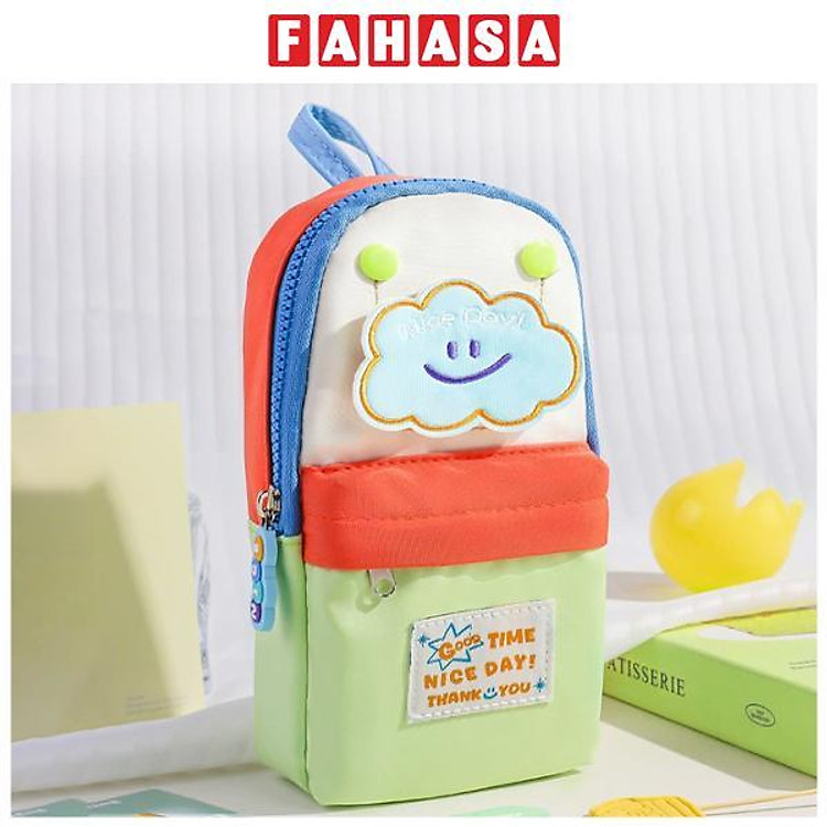 Bóp Viết Vải Dạng Đứng Shunde 9121 – Màu Xanh Lá