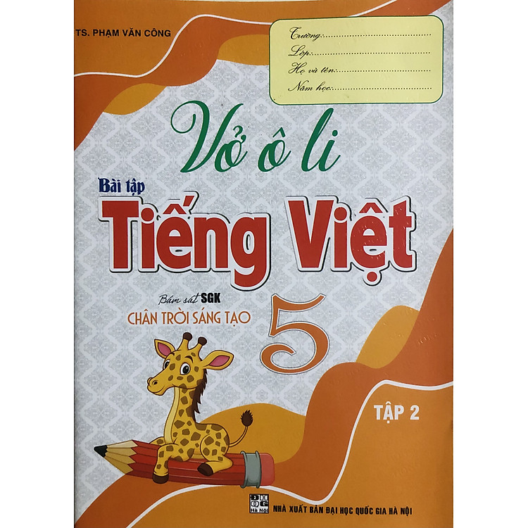 Vở Ô Li Bài Tập Tiếng Việt 5 (Tập 2)