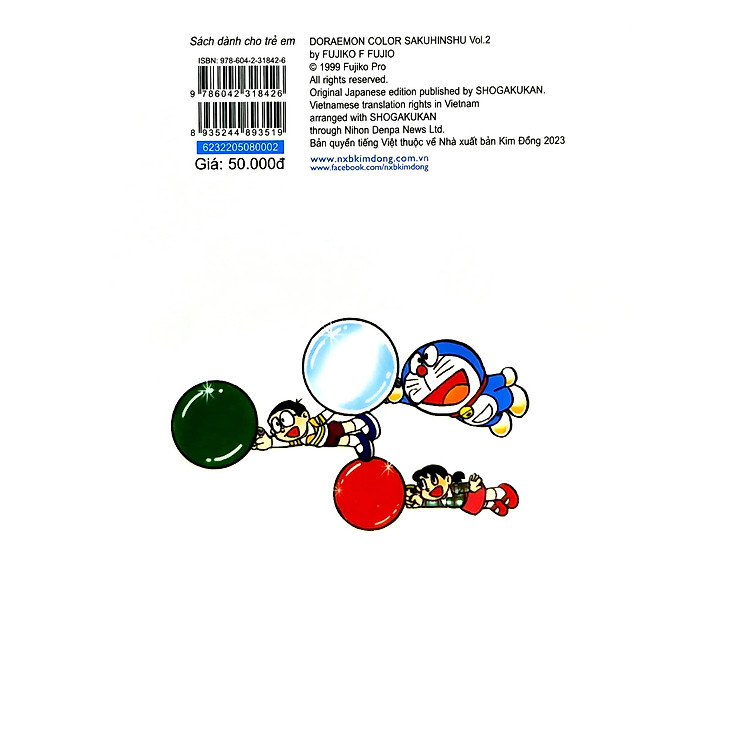 Doraemon Tuyển Tập Tranh Truyện Màu - Tập 2 (Tái Bản 2023) - Ảnh 3