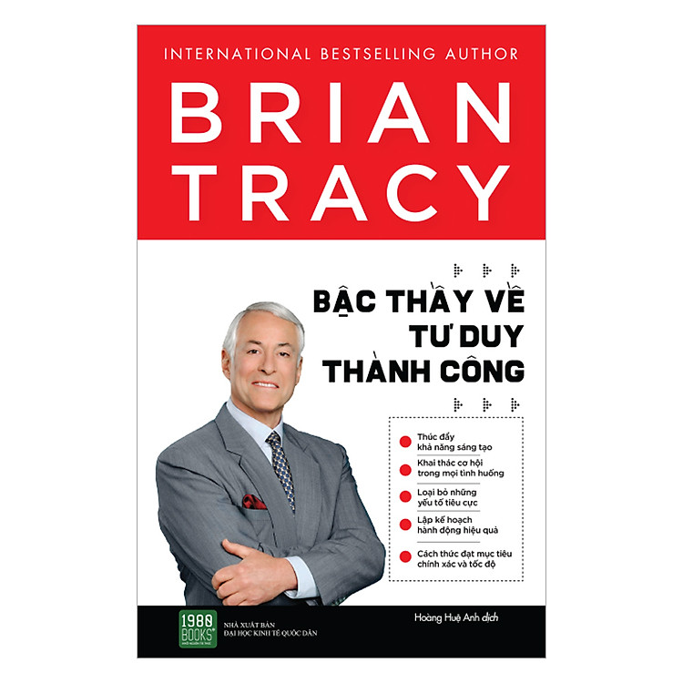 Sách Brian Tracy - Bậc Thầy Về Tư Duy Thành Công