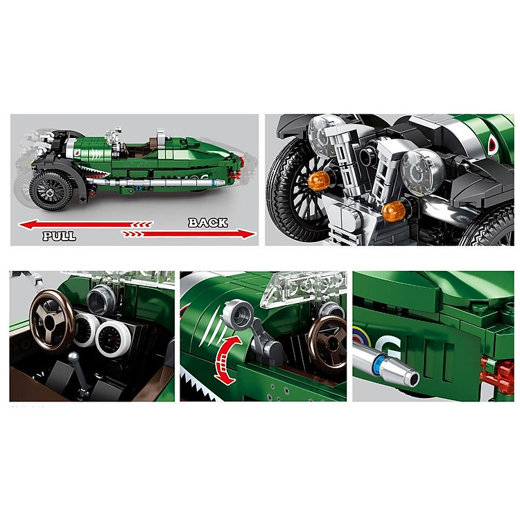 Đồ Chơi Lắp Ráp Xe Jumbo Frenzy Chính hãng Tiết kiệm - Hình ảnh 4