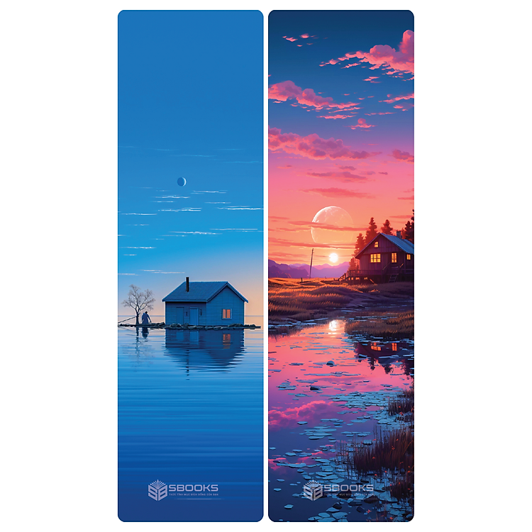 Bookmark Hoạ Tiết Phong Cảnh Huyền Bí (10 cái) - Ảnh 4