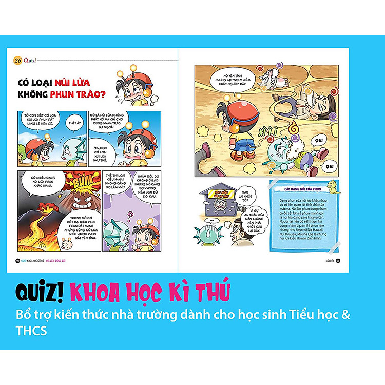 Quiz! Khoa Học Kì Thú – Núi Lửa - Động Đất - Ảnh 2