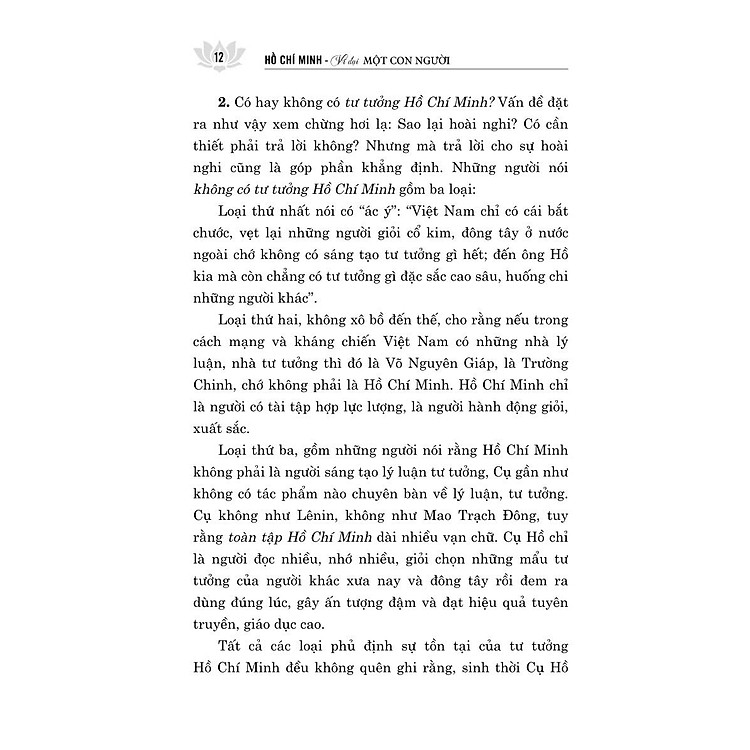 Hồ Chí Minh - Vĩ Đại Một Con Người (Tái Bản, Có Chỉnh Sửa) - Ảnh 7