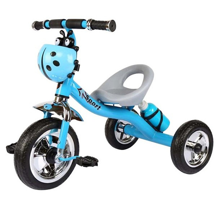 Xe 3 bánh bình nước hình con bọ (giao màu bé gái)