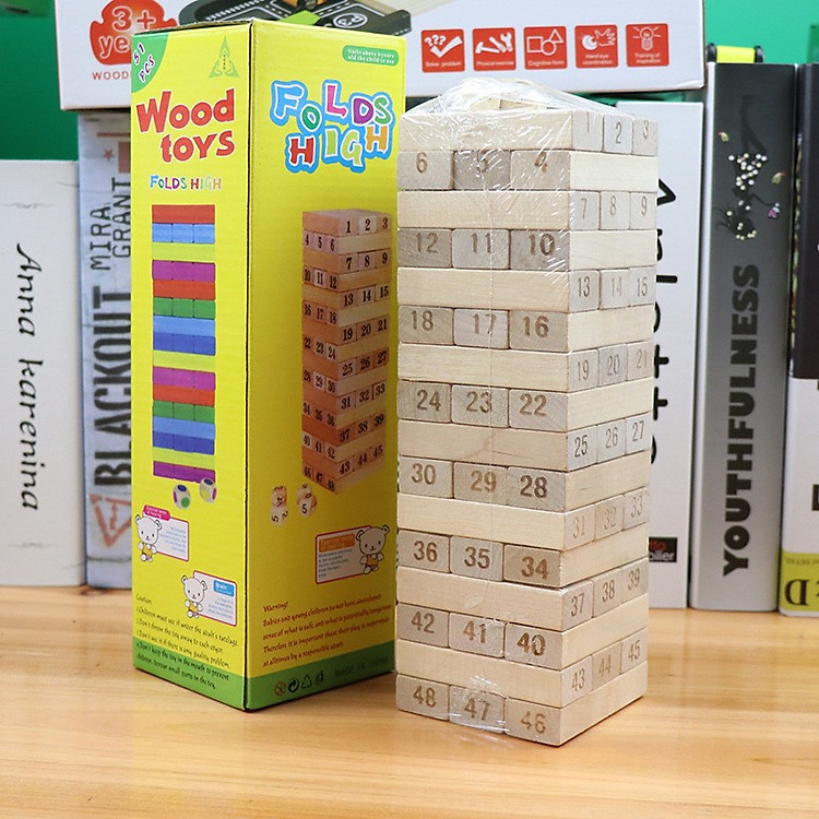 Rút gỗ domino lớn cho bé Chính hãng Ưu đãi - Hình ảnh 2