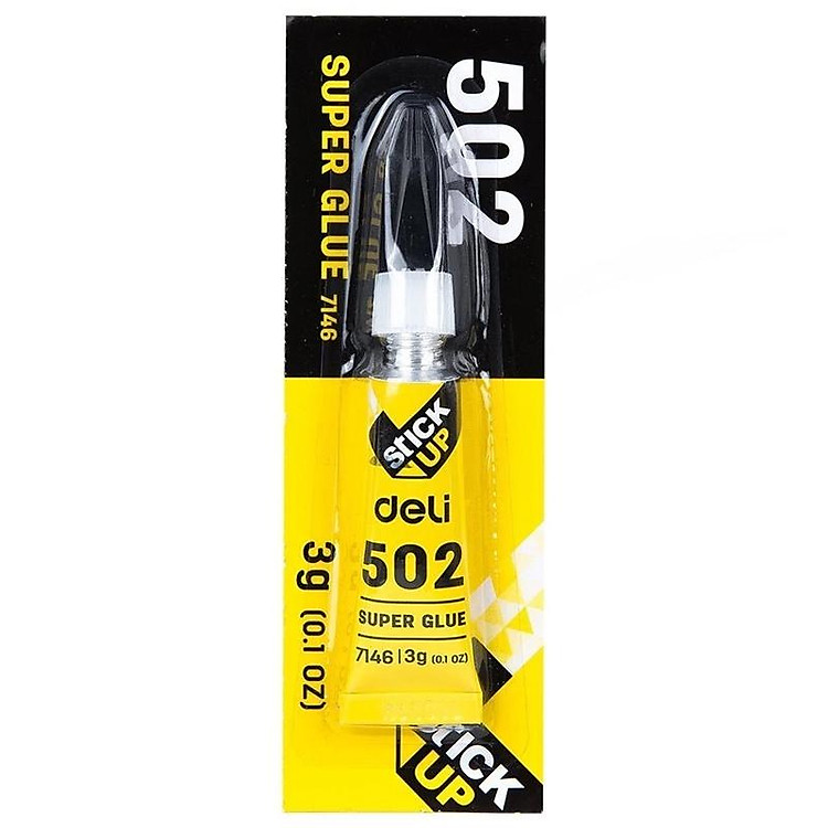 Keo 502 3gr - Deli 7146 (Bộ 4) - Ảnh 3