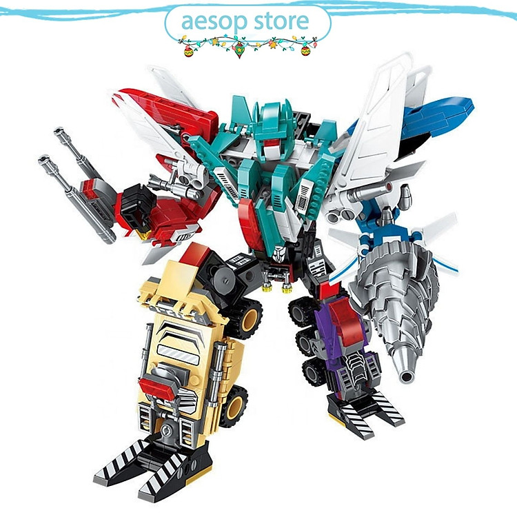 Mua tại Tiki: Hộp 6 bộ đồ chơi Robot Qman 1412 Chính hãng Ưu đãi