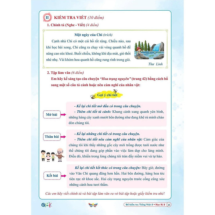 Đề kiểm tra TIẾNG VIỆT 5 Học kì 2 - Ảnh 5