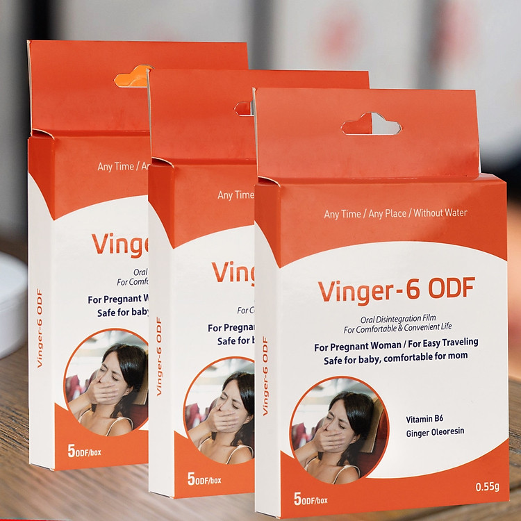 Combo 3 hộp Miếng ngậm giảm ốm nghén Vinger-6