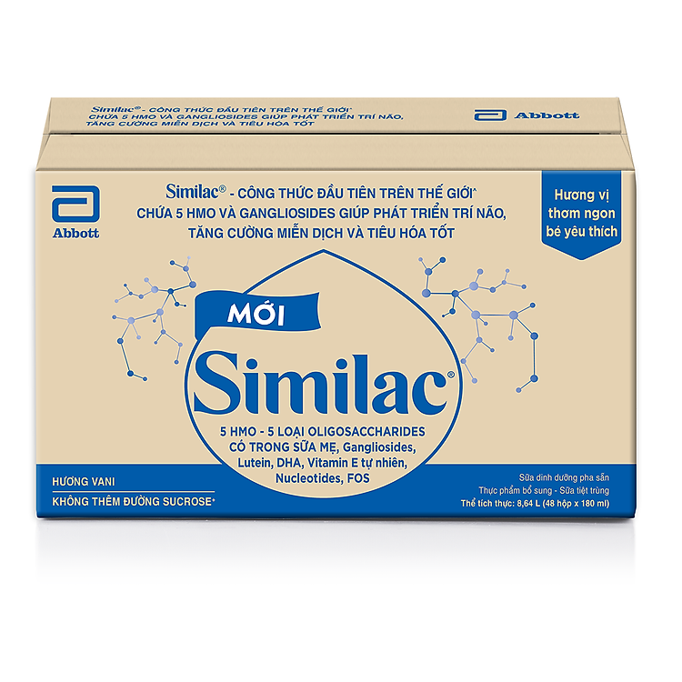 Nơi mua Thùng 48 Hộp Sữa Abbott Similac 180ml Chất lượng Giá rẻ - Hình ảnh 2