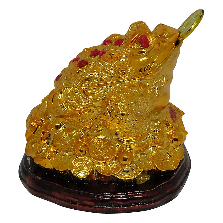 Cóc Sen Vàng Đế Gỗ PT0099