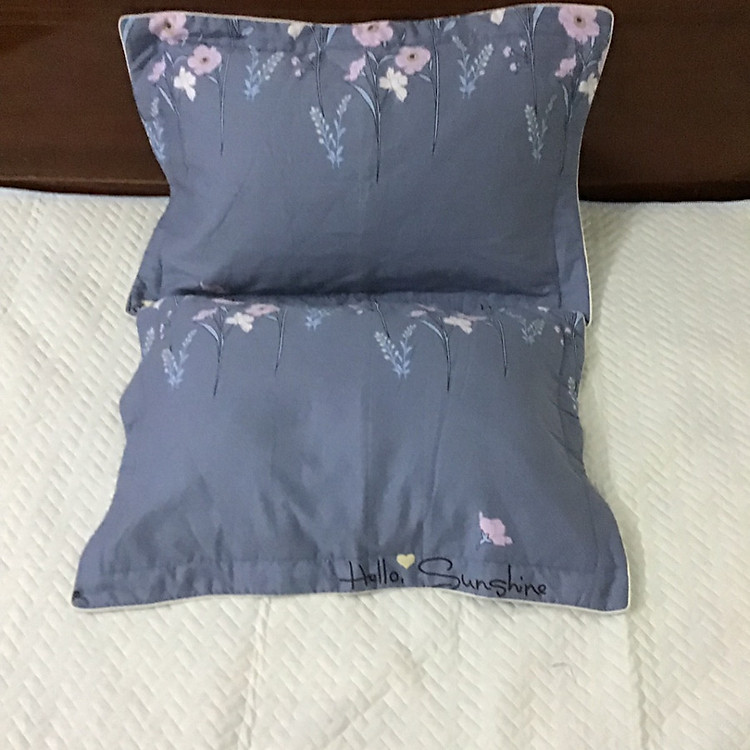 Bộ 2 cái vỏ gối ngủ Cotton 100% sateen hàn