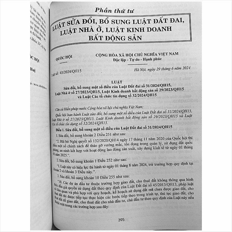 Luật Đất Đai - Luật Nhà Ở - Luật Kinh Doanh Bất Động Sản và Văn Bản Hướng Dẫn Thi Hành - Ảnh 6
