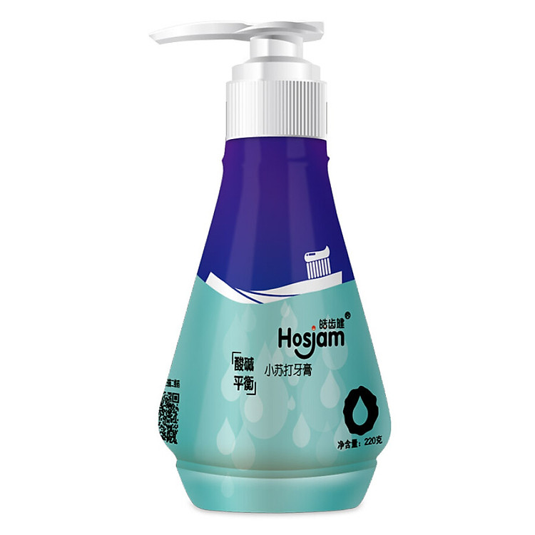 Bình Đựng Kem Đánh Răng Bạc Hà Hosjam (220g)