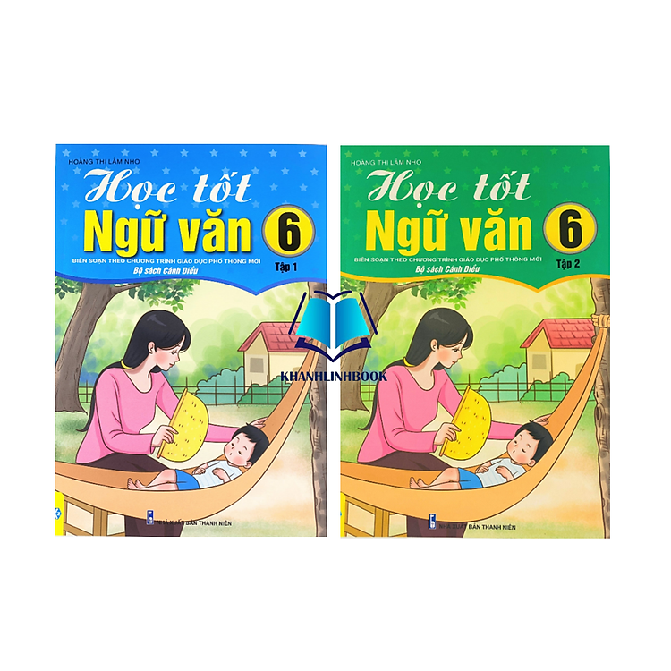 Sách - Combo Học Tốt Ngữ Văn Lớp 6 tập 1 + 2 Biên soạn theo chương trình GDPT mới (cánh diều)