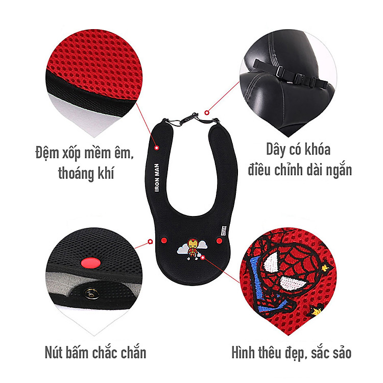 Bộ đai thắt an toàn cho bé ô tô Chính hãng Giá tốt - Hình ảnh 4