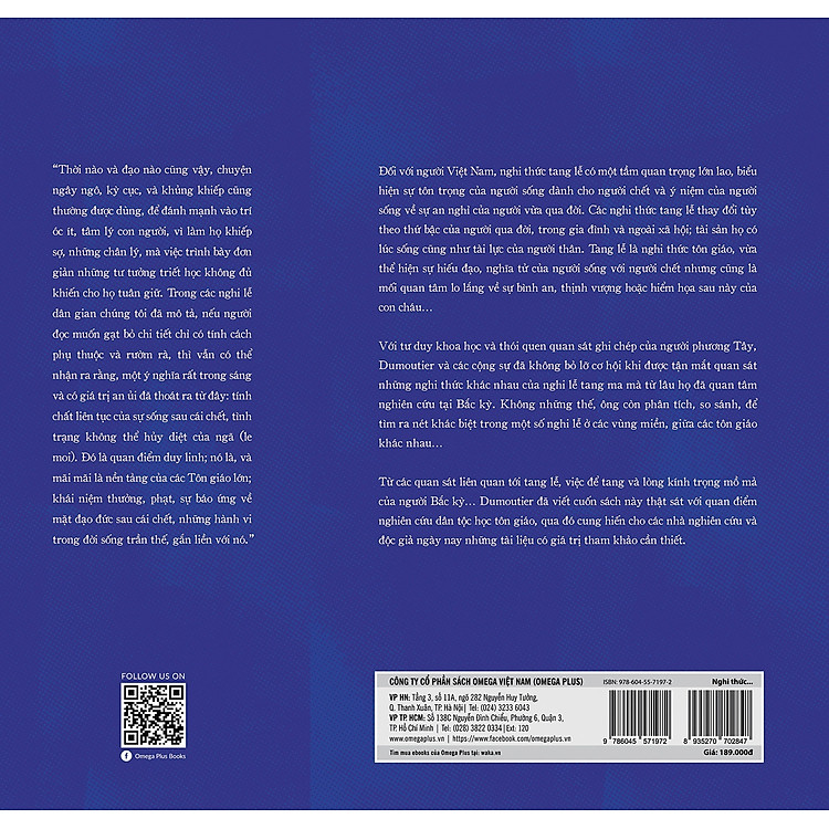 Nghi Thức Tang Lễ Của Người An Nam - Gustave Dumoutier - Vũ Lưu Xuân dịch - Ảnh 3