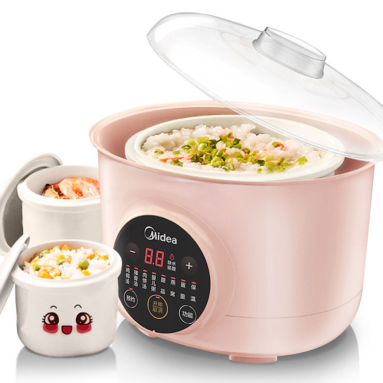 Nồi Tiềm Điện Đa Năng Midea MD-DZ16Easy101 (1.6L)