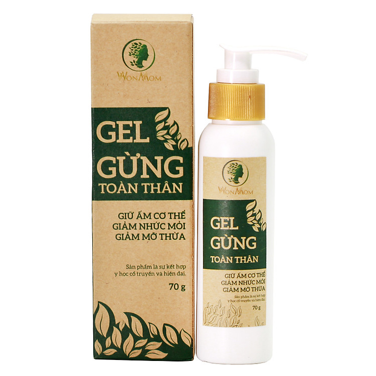 Gel gừng toàn thân Wonmom