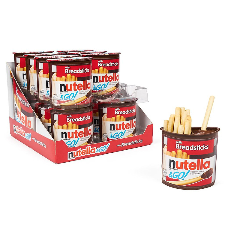 Bánh que chấm Nutella and Go (16 gói x 52 gr/gói) - Nhập khẩu Mỹ