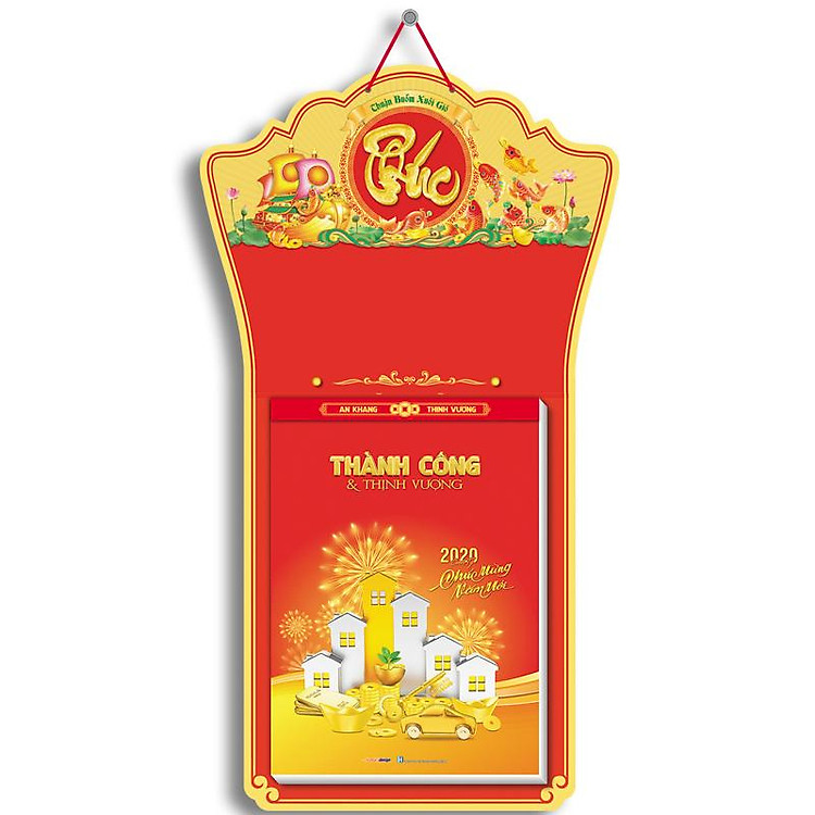 Lịch 2020 Bloc Cực Đại 25x35cm - Thành Công và Thịnh Vượng - Mã HN06