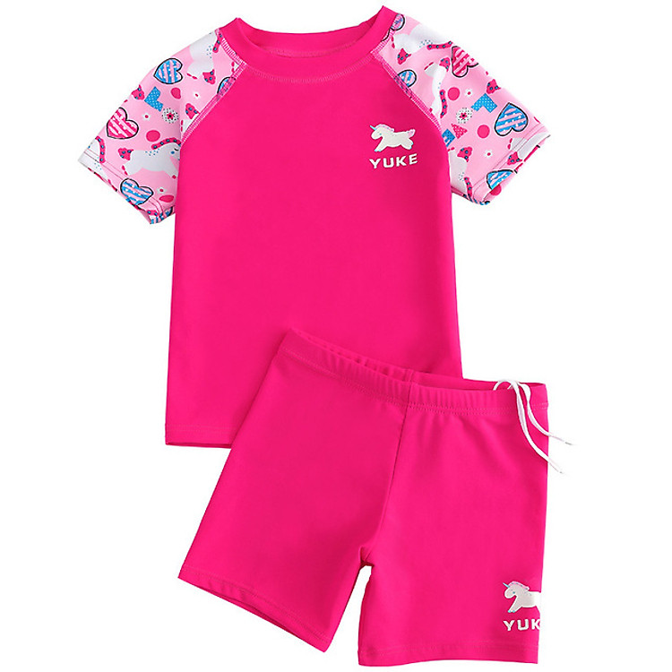 Đồ bơi bé gái 2 mảnh quần rời cho bé từ 14kg đến 45kg