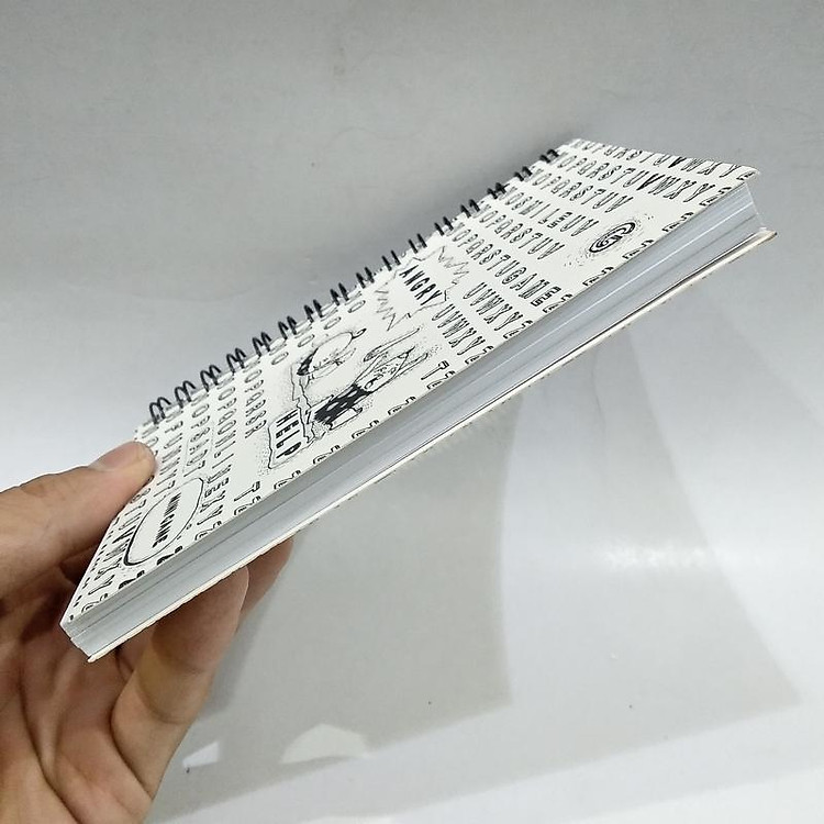 Sổ Lò Xo Khai Trí Mini Game - Size S - Màu Trắng - Ảnh 7