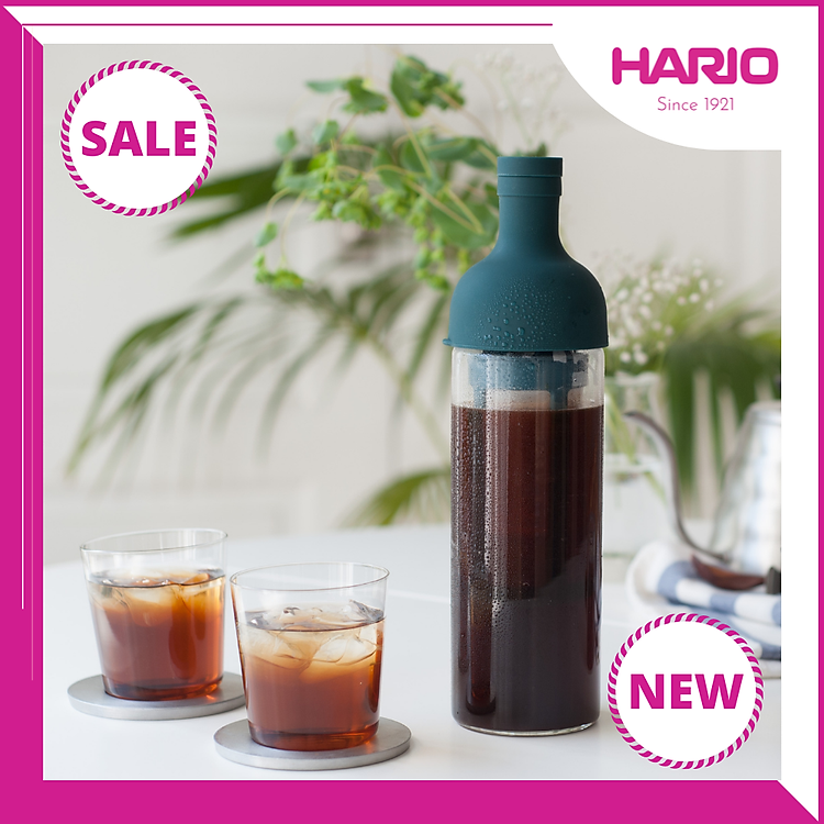 Bình pha cà phê Cold Brew Hario 650ml (Xanh)