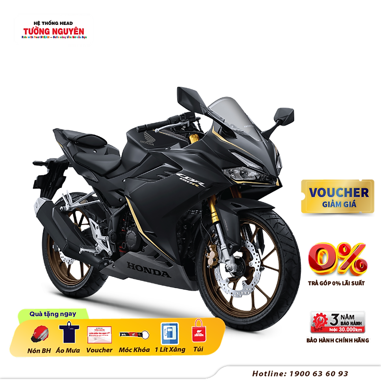 Xe Máy Honda CBR 150 - Phiên Bản Đặc Biệt - Đen Xám