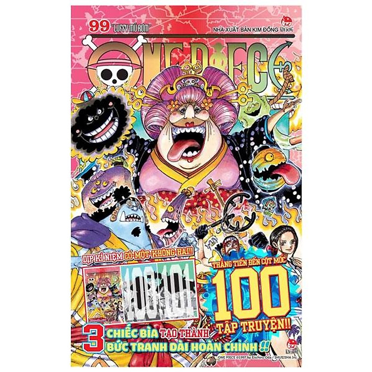 One Piece - Tập 99: “Luffy Mũ Rơm” (Bản Bìa Áo)