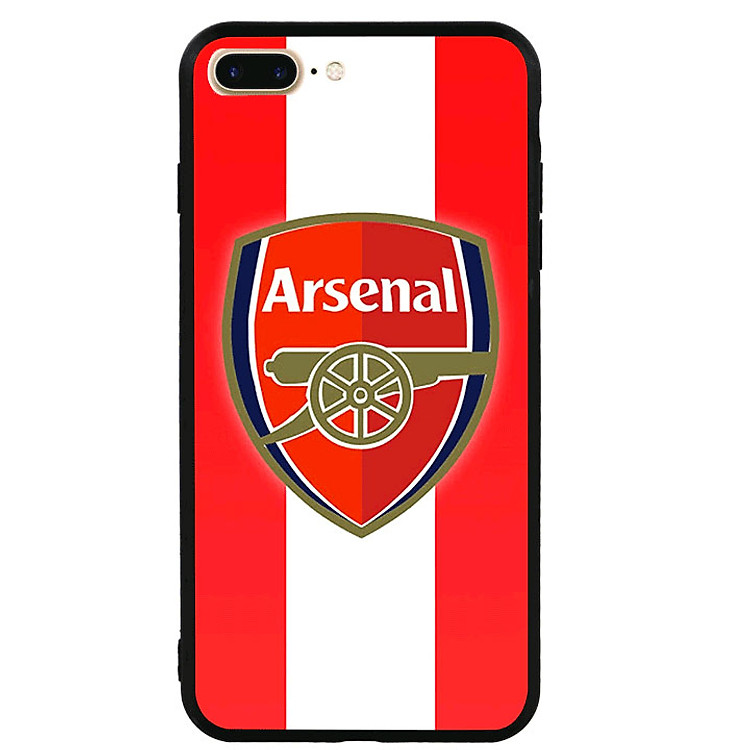 Ốp lưng viền TPU cao cấp cho Iphone 7 Plus - Clb Arsenal 01