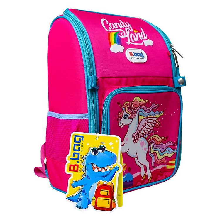 Balo B.bag Chống Gù Adventure Box-Candy Land B-12-117 Hồng - Ảnh 2