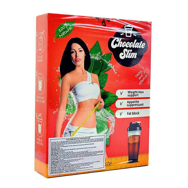 Chocolate Slim - Thực phẩm chức năng hỗ trợ giảm cân thay thế bữa ăn