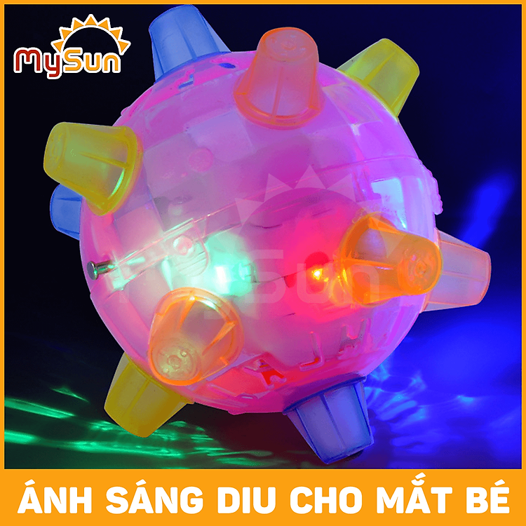 Mua Bóng gai nảy phát sáng cho bé Chính hãng Ưu đãi - Hình ảnh 3