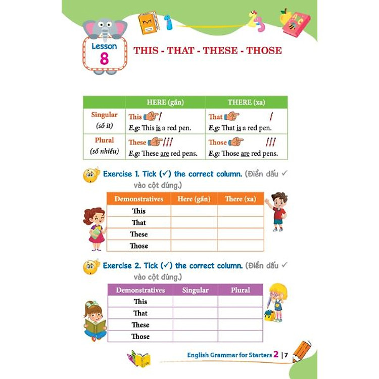 English Grammar For Starters 2 (Có Đáp Án) - Ảnh 3