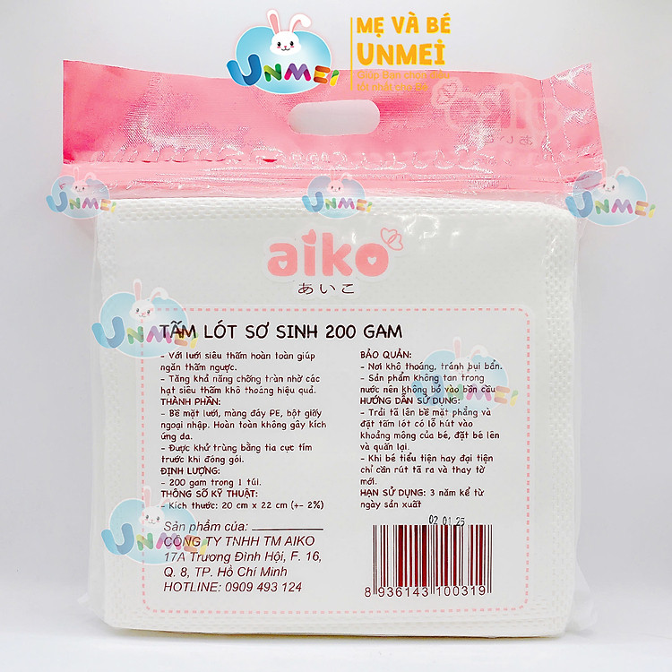 Mua Combo 10 Bịch Tấm Lót Phân Aiko Chính hãng Giá rẻ - Hình ảnh 3