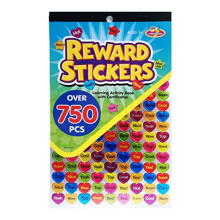 750 Miếng Dán Sticker Lời Khen Thưởng Teacher Praise Reward Stickers
