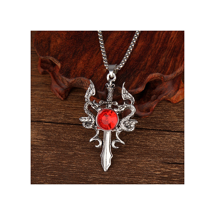 Vòng cổ dây chuyền nam mặt kiếm