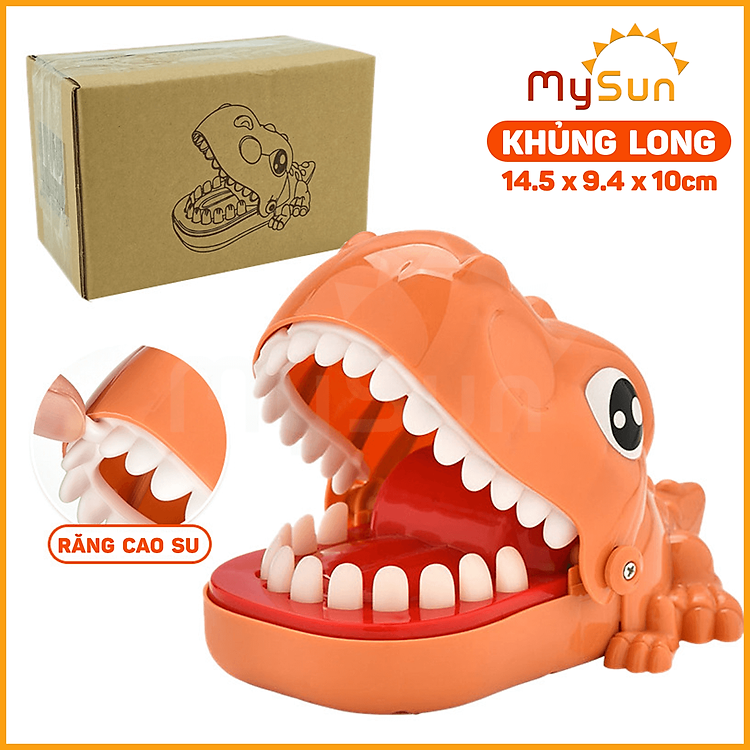 Mua tại Tiki: Mua Đồ chơi cắn tay khủng long MySun Chính hãng Giá tốt