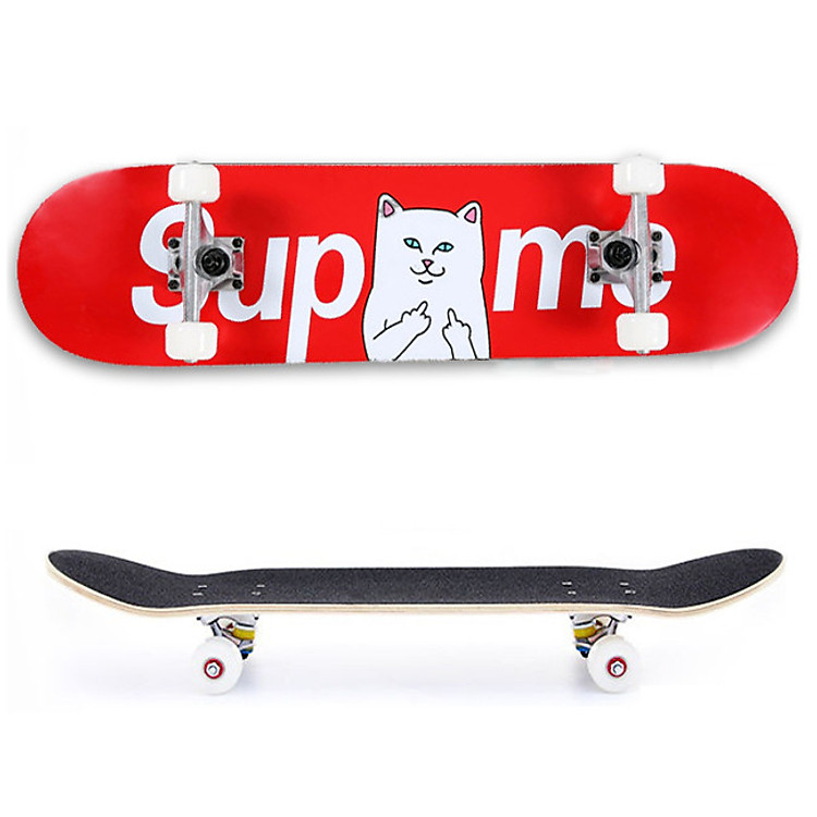 Ván trượt SPM thể thao mặt nhám bánh cao su cao cấp