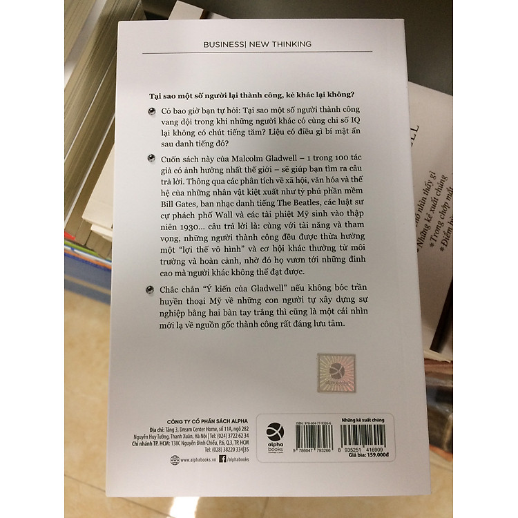 Những kẻ xuất chúng – Không ai tự sinh ra đã vĩ đại (Tái bản lần thứ 14 năm 2021) - Ảnh 2